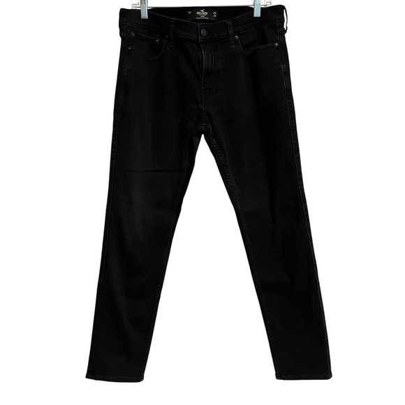 Hollister Other - Hollister 34X30 Jeans Men's Skinny Black Denim Stretch‎